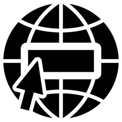 Application Domain Glyph Icon