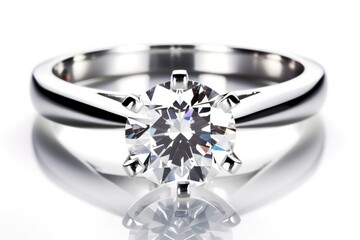 realistic and designer ring jewel photography with royal crystal generative ai