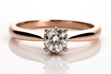 realistic and premium ring jewel photo shot for wedding event generative ai