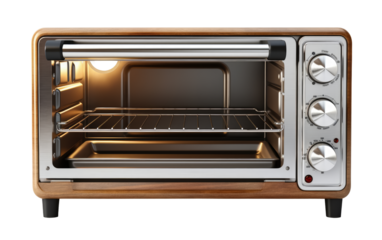 Image of a Toaster oven isolated  on Transparent Background