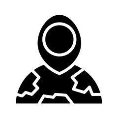 Location Map Pin Solid Icon