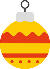 Christmas tree decoration, bauble svg