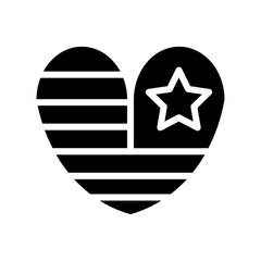 Flag Heart United Icon