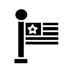 Flag Map United Icon