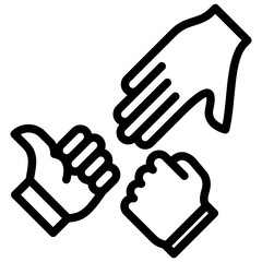 Diversity Outline Icon