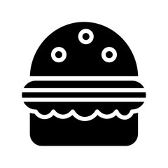Fast Food Hamburger Icon
