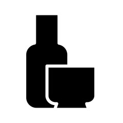 Alcohol Bar Bottle Icon