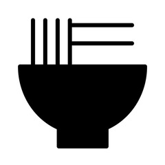 Cuisine Noodle Bowl Icon