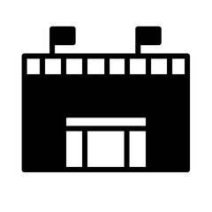 Soccer Sports Stadium Icon