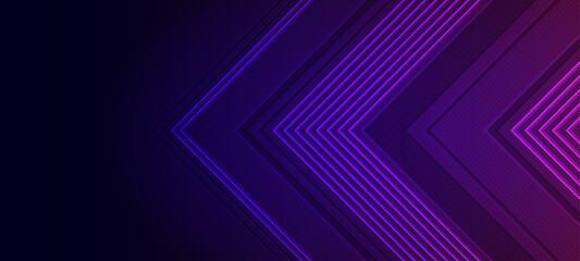 Modern abstract glowing lines background. Geometric stripe line. Future technology element design concept. Pattern for banner. Vector EPS10.