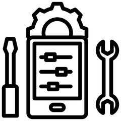 Modification Outline Icon