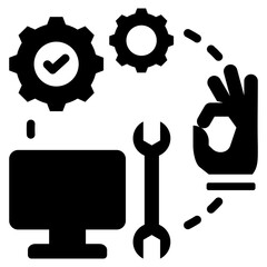 Serviceability Glyph Icon