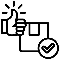 Testing Products Outline Icon