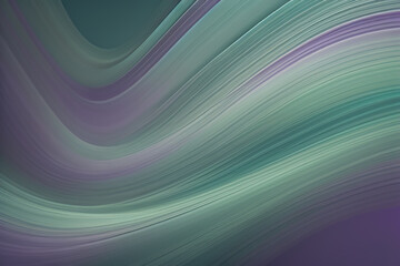 Fototapeta premium Blue, Purple and Green Colored Swirls form Wavy Swoosh Background