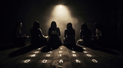 Mysterious Ouija Board Session