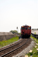 Obraz premium 氷見線の列車