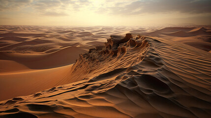 photo of earth desert Generative AI