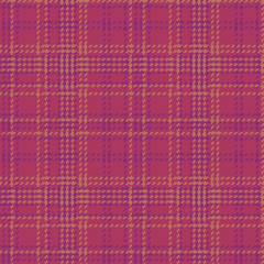 Fabric vector seamless of pattern background texture with a plaid check tartan textile.