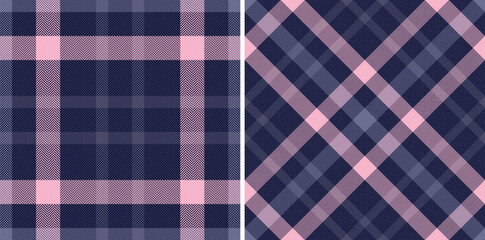 Vector seamless fabric of plaid background tartan with a pattern texture textile check.