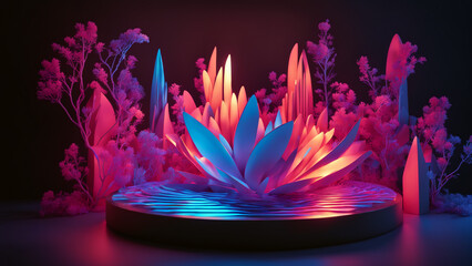 flower in a glass