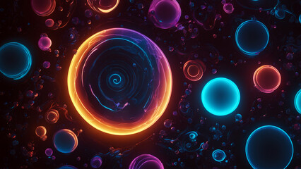 background with bubbles