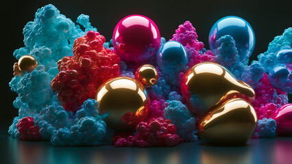 background with bubbles