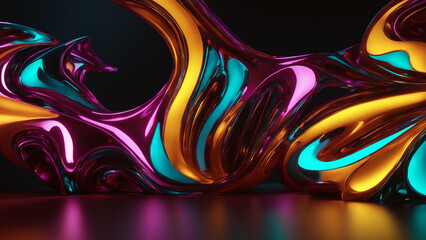 abstract background with lights