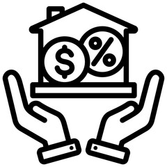 Affordable Outline Icon