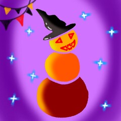 Fototapeta premium Ghost Snowman