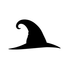 Witch hat icon vector. Halloween illustration sign. Witch symbol or logo.