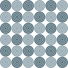 Grey circle pattern. Circle vector seamless pattern. Decorative element, wrapping paper, wall tiles, floor tiles, bathroom tiles.