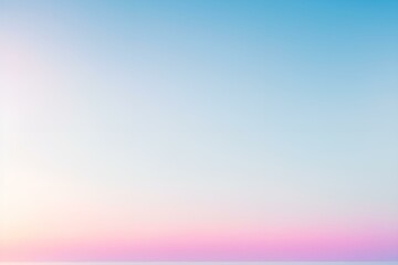 A stunning pink and light blue gradient background that fades into a soft white, reminiscent of a dreamy sunset over the ocean. - obrazy, fototapety, plakaty