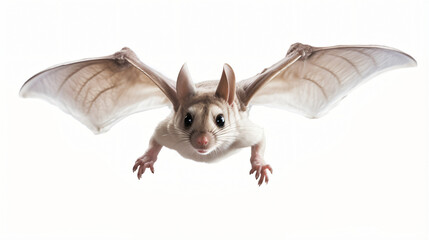 Flying Squirrel isolated on white background