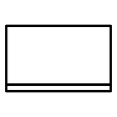 monitor line icon,icon, screen, technology, monitor, vector, digital, computer, symbol, electronic, device, display, pc, illustration, set, internet, phone, web, mobile, sign, network, tablet, laptop
