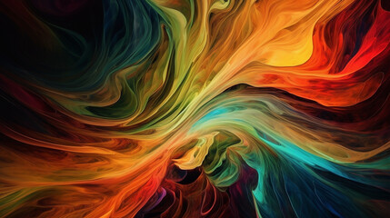 Colorful Abstract Graphic Background | AI Generate
