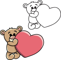 Teddy Bear with heart