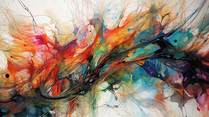 Abstract  Colors Background | AI Generate