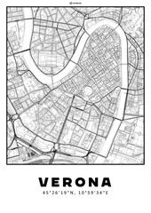 Verona City Map