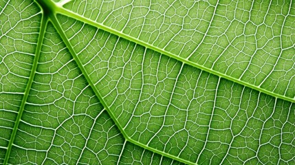 Obraz premium Close up texture leaf structure macro photography, abstract texture