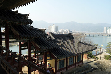 Naklejka premium Yeongnamnu Pavilion, Miryang