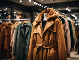 Outerwear winter clothing store