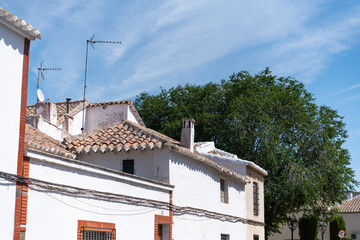 Typical rural house in a small Spanish town