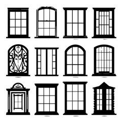 collection of windows