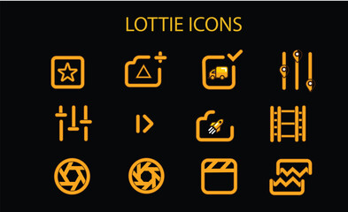 Lottie icons