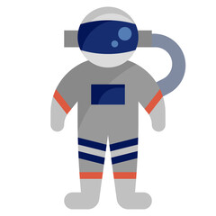 ASTRONAUT filled outline icon,linear,outline,graphic,illustration