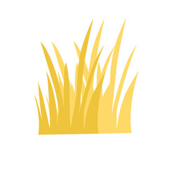 dry grass vector icon