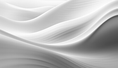 Obraz na płótnie Canvas Beyond the Horizon Futuri-Inspired White Paper Waves Embracing Modern Creativity