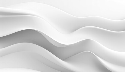 A Glimpse into Futuri Visions White Wave Background on Paper Canvas