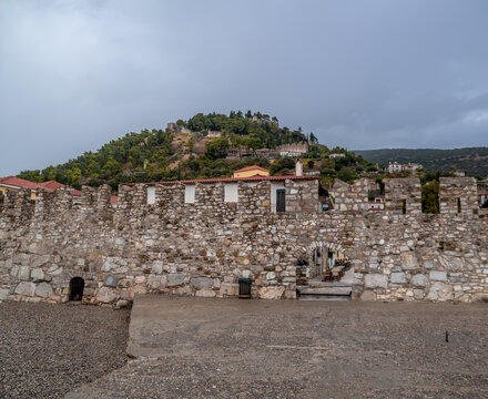view of Nafpaktos Greece