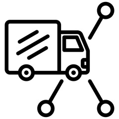 Distributor Outline Icon